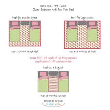 Area Rug Size Guide Guest Bedroom Two Twin Bed Flickr Photo Sharing Bedroom Rug Placement Two Twin Beds Twin Bed