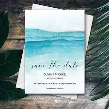 Beach Wedding Save The Date Template Printable Instant Download Editable Pdf Wedding Saving Wedding Save The Dates Save The Date Templates