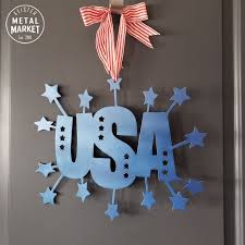 Check out our patriotic metal wall art selection for the very best in unique or custom, handmade pieces from our wall hangings shops. 26 Patriotic Metal Decor Ideas Metal Decor Personalized Wall Art Custom Wall Art