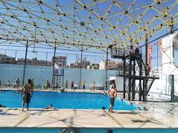 مسبح نادي اليرموك اقبال كبير وتجهيزات رائعة swimming pool designs pool designs swimming pools