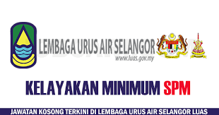 Encik muhammad hilmi bin mahfol). Jawatan Kosong Terkini Di Lembaga Urus Air Selangor Luas Minimum Spm Jobcari Com Jawatan Kosong Terkini