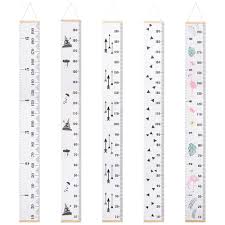 Us 5 75 28 Off 1pc 20cm 200cm Wood Vinyl Kids Growth Chart Children Room Decoration Wall Hanging Height Measure Ruler In Wind Chimes Hanging