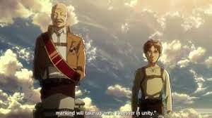 Watch the full aot fan trailer here! Dot Pixis Talks About The History Before The Walls Attack On Titan Youtube