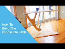 How To Build The Impossible Table How To Make A Tensegrity Table Youtube In 2020 Floating Table Woodworking Projects That Sell Table