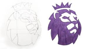 Le squadre degli ottavi di champions league. Tutorial How To Draw The Premier League Logo Demoose Art Premier League Logo Drawings Champions League Logo