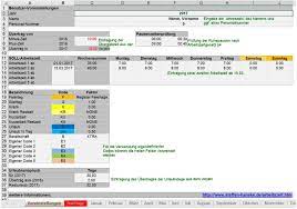 Alles zum thema überstunden berechnen: Arbeitszeiterfassung Fur Excel Download Kostenlos Chip