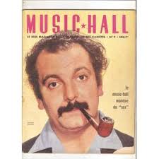 GEORGES BRASSENS 4P/ LOUIS DE FUNES 1.5P/ CATHERINE SAUVAGE dos de couv  /LUCIENNE DELYLE 1P/ JEAN RICHARD 2P/ LOUIS ARMSTRONG 1P/ ROBERT RIPA 1P/  EDDIE CONSTANTINE 1P/ 9