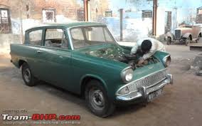 The ford anglia is a british car from ford in the united kingdom. 1963 Ford Anglia 105e Kolkata Team Bhp