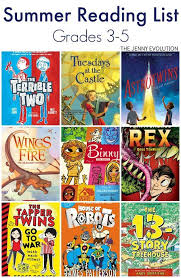 Elementary Summer Reading List Grades 3 5 Mommy Evolution Summer Reading Lists Summer Reading Childrens Reading
