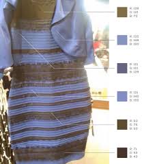 The Science Of Why No One Agrees On The Color Of This Dress Black And Blue Dress White Gold Dress Dress Debate