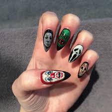 55 Unique Nails Art Matte Design Ideas Halloween Nageldesign Naildesign Halloween Nagel