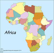 Free political, physical and outline maps of africa and individual country maps. Jungle Maps Map Of Africa No Names