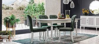 Enza home shaping up life with a wide range of products from dining room to teen rooms, mattress varities to home textile and accessories! Enza Yemek Odasi