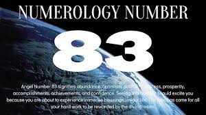 Numerology Number 83 Numerology Numerology Birth Date Numerology Numbers