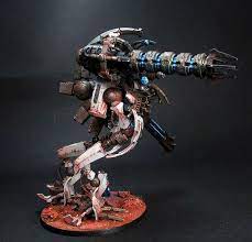 showcase necron riptide by mr chaos bell of lost souls necron warhammer 40k necrons warhammer 40k miniatures