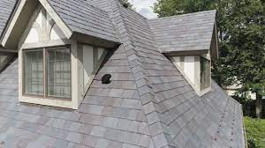 Davinci slate is carefully engineered to provide the authentic look and durability of natural slate. Davinci Multi Width Slate Winnetka Installed By Crc Cedar Roofing Company Youtube