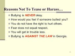 Teasing And Harassment Ppt Video Online Download