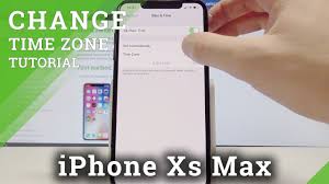 If you want the switch to automatically adjust the time based on your local data, opt to use the internet. How To Change Date Time In Iphone Xs Max Set Up Time Zone Youtube
