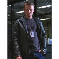 The Departed Leonardo Dicaprio Officer Billy Costigan Black Biker Leather Jacket In 2020 Leonardo Dicaprio Leonardo Dicaprio The Departed Leonardo