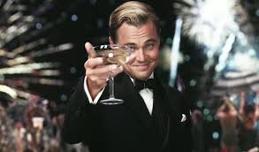 On the theme of the book. Leonardo Dicaprio Gatsby Toast Mtr Network
