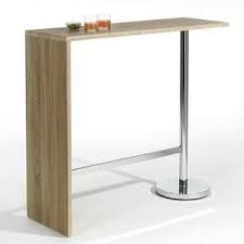 mange debout table haute de bar ricardo mdf decor chene sonoma table bar cuisine table haute cuisine table haute bois