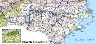 Key facts about north carolina. North Carolina Road Map