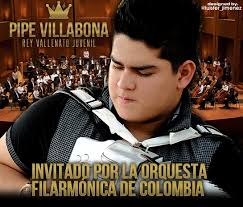 Pipe Villabona invitado a grabar con la Orquesta Filarmónica de Colombia