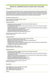Maybe you would like to learn more about one of these? Medical Administrative Assistant Resume Example