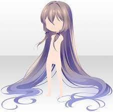 pin by tr yk on hair girl hair drawing anime hair chibi hair