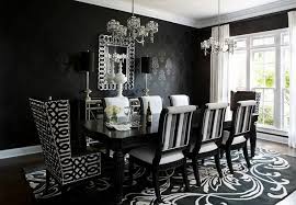 Check spelling or type a new query. Black And White Patterned Upholstered Dining Chairs And Flowery Rugs Black And White Also Black Victorian Silber Wohnzimmer Schwarze Wohnzimmer Gold Esszimmer
