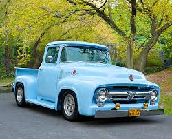 Image result for Diamond Blue 1956 Ford Truck