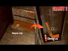 How To Find And Use The Weapon Key Granny Chapter 2 Youtube
