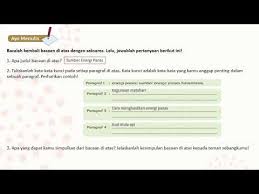 Buatlah kesimpulan tentang tanggung jawab yang kamu pahami melalui kegiatan di atas! Kelas 5 Tema 6 Subtema 1 Pembelajaran 1 Youtube