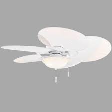 A couple months ago, i installed two hampton bay ceiling fans, but the zigbee controllers were all sold out, so i had been operating them as dumb fans. Hampton Bay Havana 48 In Indoor Outdoor Matte White Ceiling Fan With Light Kit 51237 The Home Depot White Ceiling Fan White Ceiling Ceiling Fan