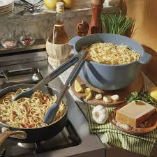 Beautiful Silicone Tip Tongs with Slide Lock in Cornflower Blue, 1 Tong by  Drew Barrymore