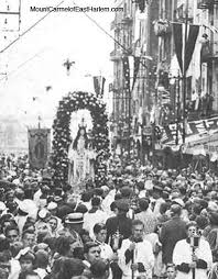 Italian Harlem Celebration Of The Madonna 1920s New York Pictures East Harlem Nyc Pics