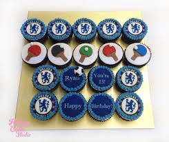 You'll receive email and feed alerts when new items arrive. Chelsea And Table Tennis Cupcakes Happy Cake Studio