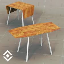 Ikea ps 2012 dark turquoise metal coffee table. Ikea Ps2012 Dining Table 3d Model Formfonts 3d Models Textures