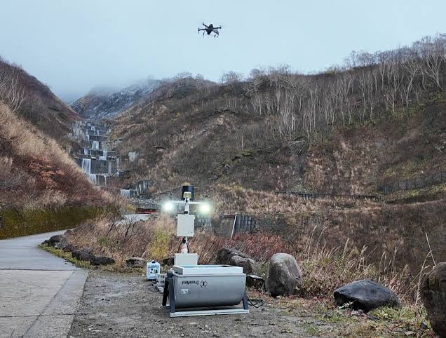 国土交通省の砂防施設点検でDroneNestを用いた実証実験に協力 | 合同 ...