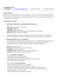 doc) meachanical engineer resume
