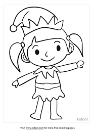 Your creativity knows no limits. Cute Girl Elf Coloring Pages Free Fairytales Stories Coloring Pages Kidadl