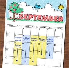 Editable Printable Calendars In 2020 Super Teacher Worksheets Calendar Printables Distance Learning