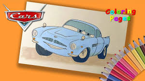 See actions taken by the people who manage and post content. Cars 2 Coloring Book Finn Mcmissile Coloring Pages For Kids Learn Color With Car Youtube