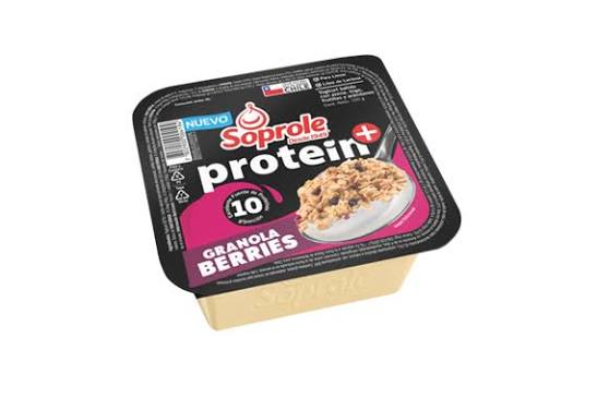 Postre Protein Granola Berries