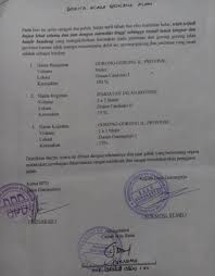 Contoh Surat Keterangan Banjir Dari Kelurahan Berbagi Contoh Surat
