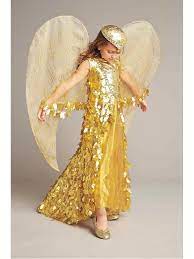 Gold Phoenix Costume For Girls Chasing Fireflies
