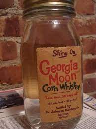 Shine On Georgia Moon Corn Whiskey American Hooch Whiskey Distilled Spirit Apothecary Remedies