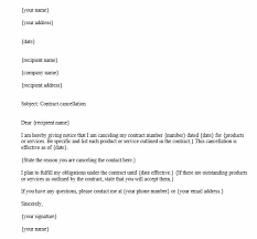 Template gym membership cancellation letter examples. Sample Contract Cancellation Letter With Template