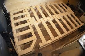 This folding sofa bed design can be used in any van sizes.the video is oriented f. An Extending Bed In My Diy Van Conversion Vandog Traveller