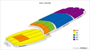 shen yun ohio theatre interactive seating charts